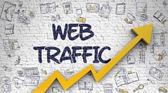 notable increase in web traffic